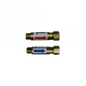 Затвор предохранительный ЗП-Г-20, на вход резака, вх. М16х1,5LH, вых.М16х1,5LH